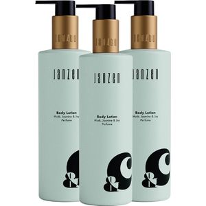 JANZEN Body Lotion &C Musk Jasmine & Joy 3-pack