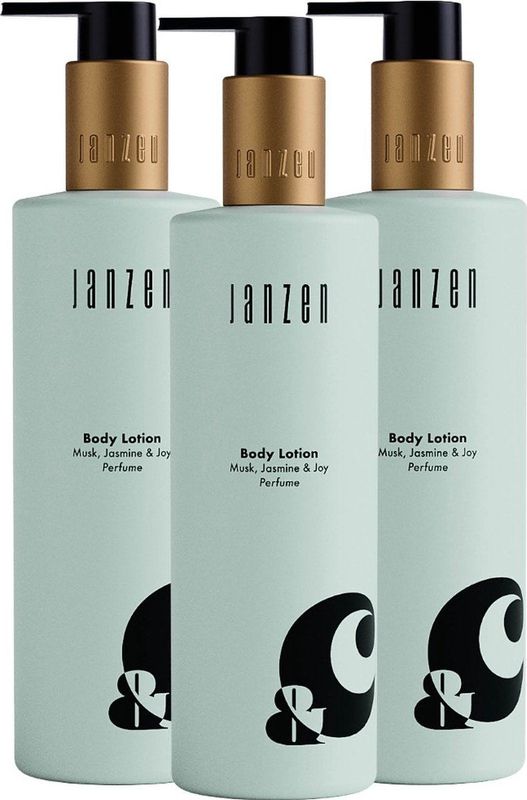 JANZEN Body Lotion &C Musk Jasmine & Joy 3-pack