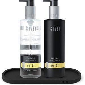 JANZEN Hand Care Set Sun 81 + Luxury Tray Black
