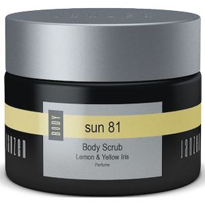 JANZEN Body Scrub - Sun 81 - Zomers en Zwoel - Verzorgend - Zeezout - 420 gram