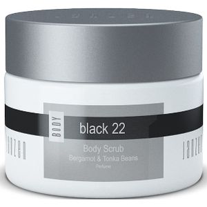 JANZEN Body Scrub - Black 22 - Fris en Kruidig - Verzorgend - Zeezout - 420 gram