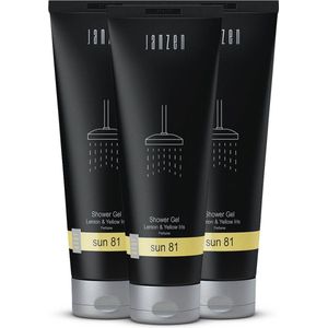 JANZEN Shower Gel Sun 81 3-pack