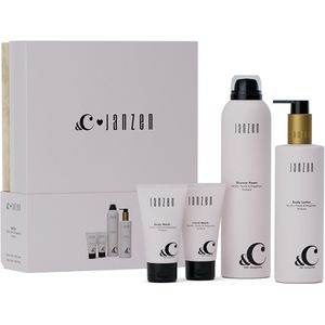 JANZEN Gift Set - &C Vanilla Peach & Happiness - Luxe Cadeaupakket - Vanille en Perzik - 4 producten