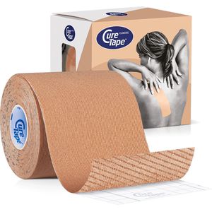 CureTape® Classic - Beige - Kinesiotape - Elastische tape - 7,5cm x 5m