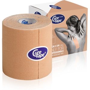 CureTape® Classic - Beige - Kinesiotape - Elastische tape - 7,5cm x 5m
