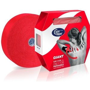CureTape - Giant - Kinesiology Tape - Katoen - Grootverpakking - 5cm x 31,5m