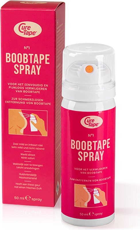 BoobTape No1 Remover Spray - Verwijderaar - 50ml - Alcoholvrij