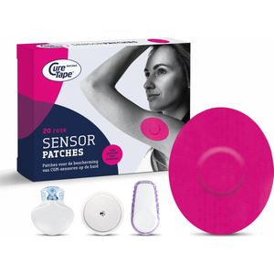 CureTape - Patches - Sensor Pleisters - Huidvriendelijk - Waterresistent - 25 Stuks