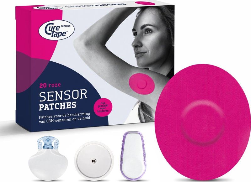 CureTape - Patches - Sensor Pleisters - Huidvriendelijk - Waterresistent - 25 Stuks