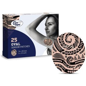 CureTape - Patches ART - Sensor Pleisters - Multicolor - Huidvriendelijk - Latexvrij