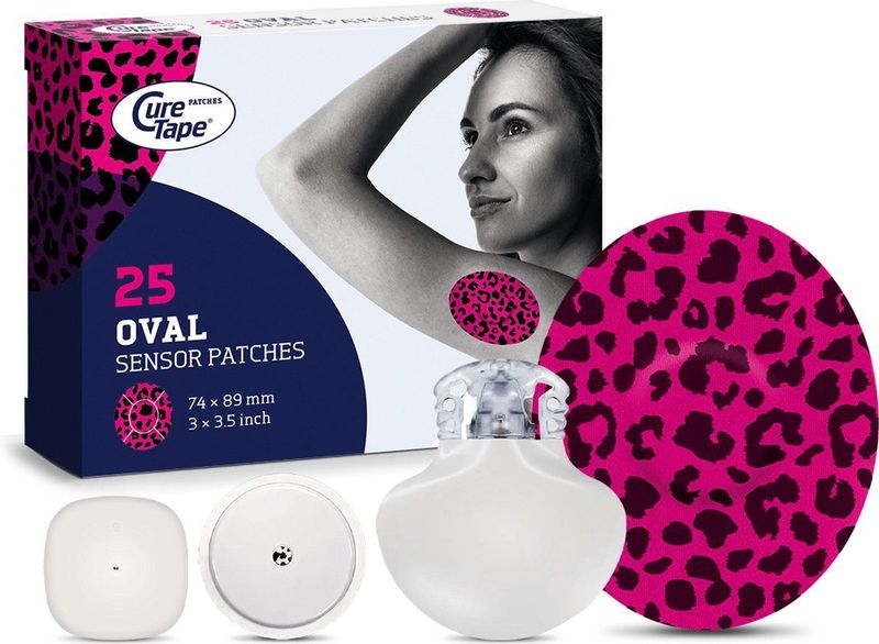 CureTape - Patches ART - Sensor Pleisters - Leopard - 25 Stuk