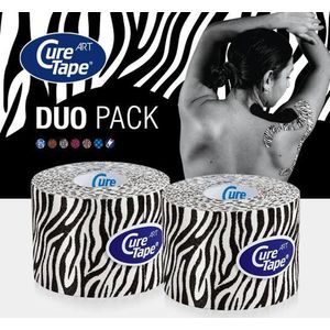 CureTape CureTape ART - Voordeelset - Zebra