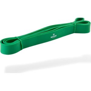 Matchu Sports Power band Medium (32 mm) - Groen - 1 meter - Medium - 15 - 37 kg