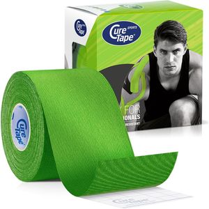 CureTape - Sports - Lime - 5cm x 5m - Viscose