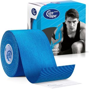 CureTape Sports blauw kinesiotape 5 cm x 5 m