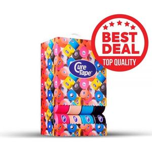 CureTapeÂ® Big Boy - voordeelverpakking - Kinesiotape van FysioTape