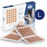 CrossLinq® Large - CrossTape - 20 sheets (40 CrossLinqs) - acupunctuurpleisters - rasterpleisters