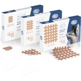 CrossLinq® Large - CrossTape - 20 sheets (40 CrossLinqs) - acupunctuurpleisters - rasterpleisters
