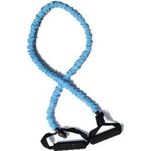 Matchu Sports - Fitness Elastiek DeLuxe - Heavy (blauw) - 1,2 meter