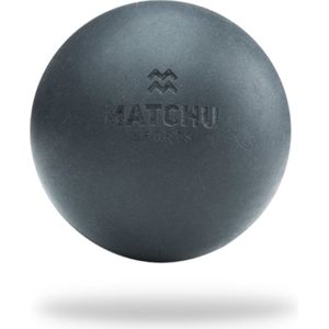 Matchu Sports - Lacrosse Bal - Zwart - Rubber - Diameter 6 cm