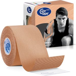 CureTape Sports - Bandage - Beige - Viscose - 5cm x 5m