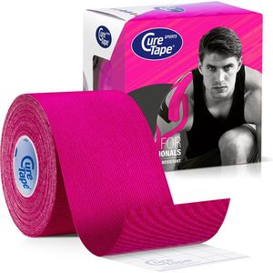 CureTape - Sports - Roze - Viscose - 5cm x 5m - 1rol