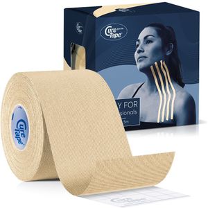 CureTape® Gentle - Sensitive kinesiotape - Voor gevoelige huid - 5cm x 5m