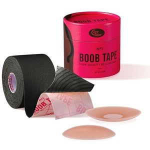 BoobTape No.1 - Boob Tape - Beige - Ademend Katoen - 1 Rol 5cm x 5m