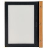 Securit - Menumap Wood - Zwart - A4 - Hout en Polypropyleen