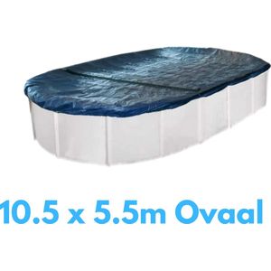 Veilige ovale zwembadafdekking met accessoires voor bovengrondse