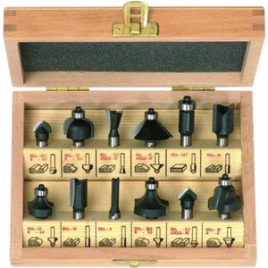 RvS Tools Frezenset basis 12-delige set 6-8mm - 633-8