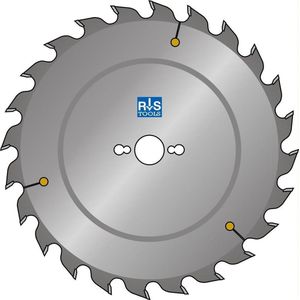 RvS Tools Cirkelzaagblad voor Hout | Ø 260mm Asgat 30mm 24T - MAF260-24T-30