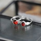 Lucardi Meisjes Kinder Ring met Plating - Dier - Cadeau - Echt Zilver - Zilverkleurig