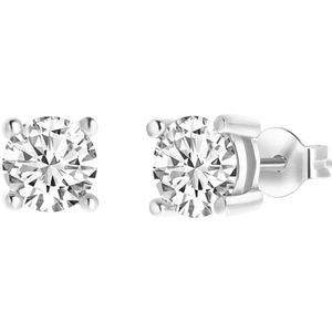 Lucardi - Oorstekers - Zilver - 925 Sterling Zilver