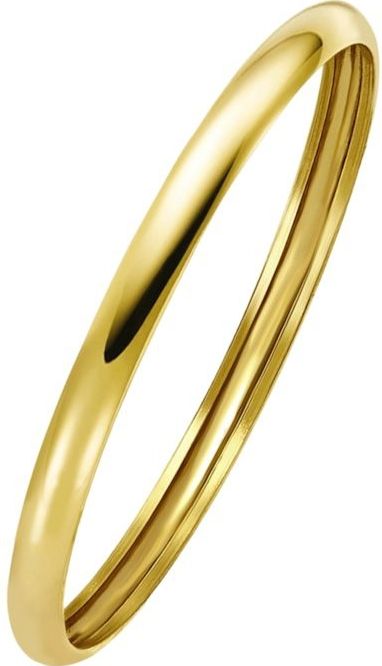 Lucardi - Ringen - 14 Karaat Goud - Ronde Vorm - Dames