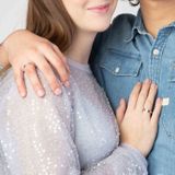 Lucardi - Ankara - Ring - Zilver en Goudkleurig - Echt Zilver