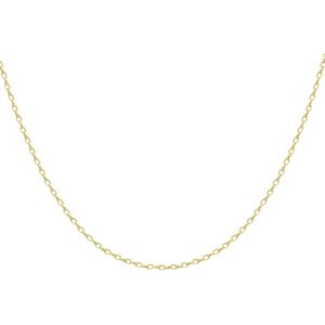 9 karaat ketting jasseron diamond cut voor dames