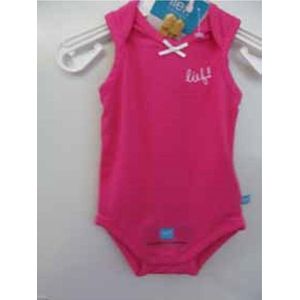 Lief! bodysuit Fuchsia mouwloos mt 56