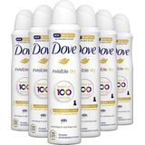 Dove Invisible Dry Anti-transpirant Deodorant - 6 x 150 ml - Voordeelverpakking