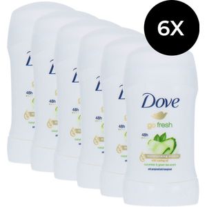 Dove - Go Fresh - Roll-on Deodorant - Komkommer & Groene Thee - 0% Alcohol