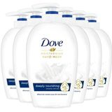 Dove Deeply Nourishing Verzorgende Handzeep - 6 x 250 ml - Voordeelverpakking