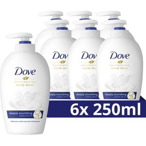 Dove Caring Hand Wash 250 ml - Moisturizing (6 stuks)