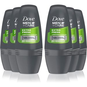 Dove Men - Extra Fresh - Deo roller - 6 x 50 ml