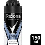 Rexona Men Invisible Ice - Deodorant - 150 ml