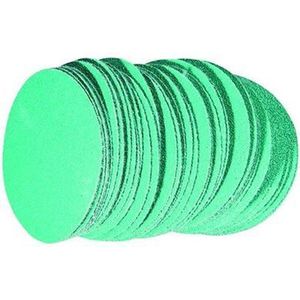 RODAC schuurschijven "green" 77mm - zonder gaten P80 (100 stuks)