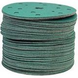 RODAC schuurschijven "green" 150mm - 15 gaten P280 (100 stuks)