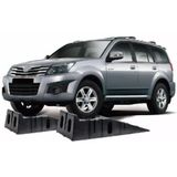 Rodac - Minibruggen Set - Kunststof - Stapelbaar - Draagcapaciteit 2500kg