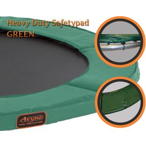 Universele Avyna beschermrand 365cm (12 ft) - Heavy Duty 0.6mm - groen