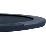 Avyna trampoline rand Ø305cm (10) Grijs – Top Safe (voor opbouw trampoline)