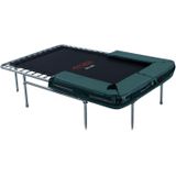 Avyna Top safe randkussen voor InGround trampoline set 213 (L275 x B190 cm) - Groen